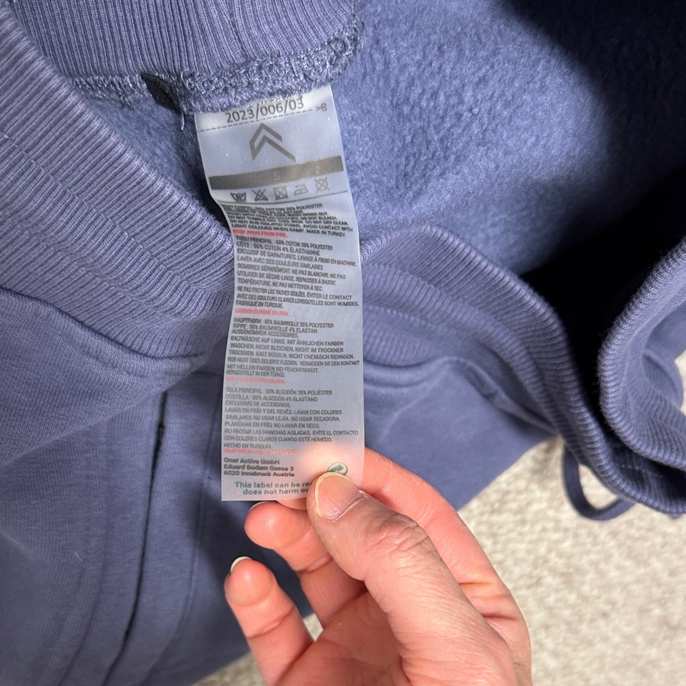 Oner Active Blue Track Pants - Picture 3 of 3